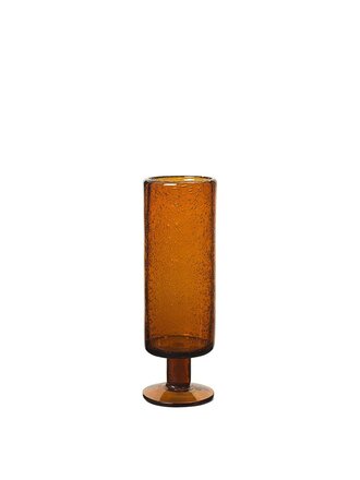 Ferm Living Oli Champagne Flute amber