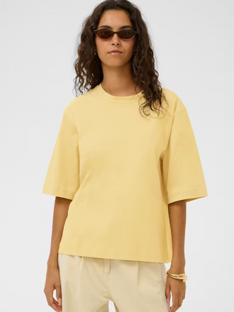 Soaked Jina Basic Tee Reed Yellow