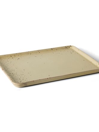 HK Living 70s ceramics: large tray grit