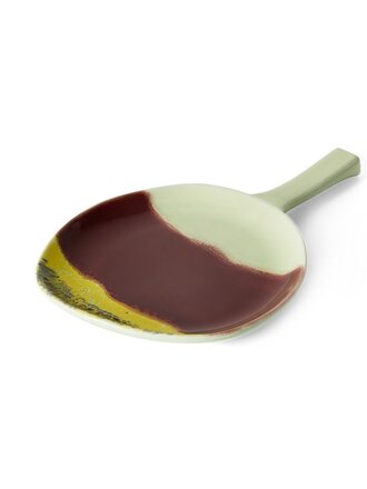 HK Living 70s ceramics: platter cherry