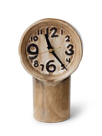 HK Living Retro ceramic clock cream