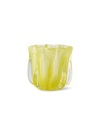 HK Living Corolla candle holder lime