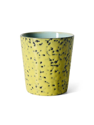 HK Living 70s ceramics: coffee mug corn