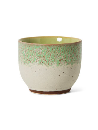 HK Living 70s ceramics: café cup Chalk