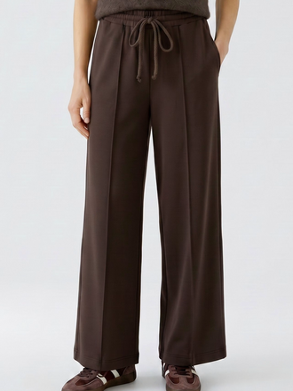 Oui Marlene Trousers - Mulch