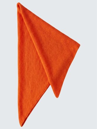 Oui Triangle scarf - orangeade