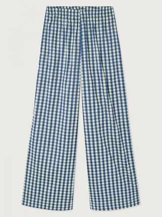 American Vintage Damesbroek Riniway Vichy Azur
