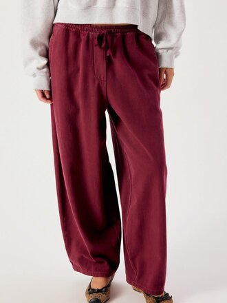 American Vintage Dames balloon joggingbroek Lycaz Druiven