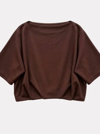 Black Rose T-SHIRT LOFF W26 wine