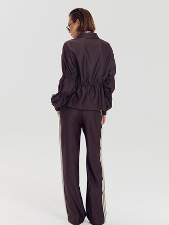 Harper & Yve Gina cardigan hot fudge