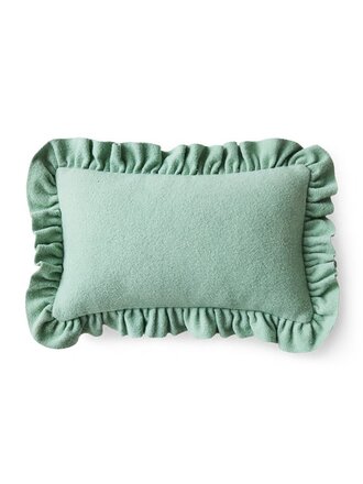 HK Living Felt cushion, mint 60x40cm