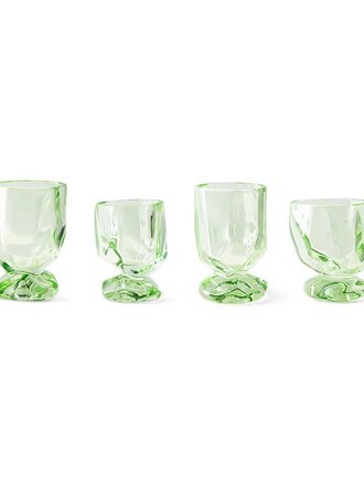 HK Living Glasses, peridot Nienke Sikkema for HKLIVING, set of 4