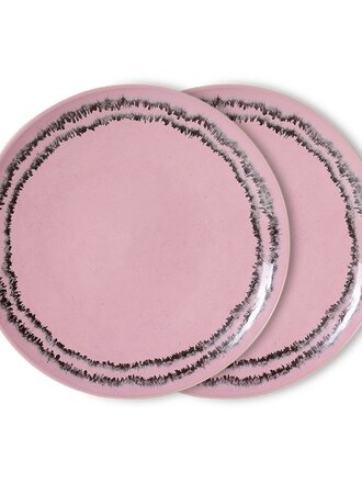 HK Living dinner plate bubble, set of 2
