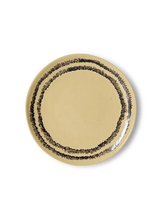 HK Living dessert plate vanilla, set of 2