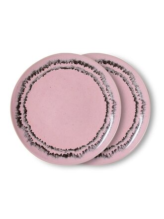 HK Living dessert plate bubble, set of 2