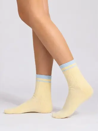 NBDC COLORFUL STRIPES YELLOW/BLUE