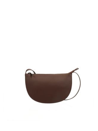 Farou half moon bag | dark wood