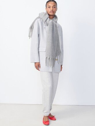 American Vintage Sjaal Gris Chine