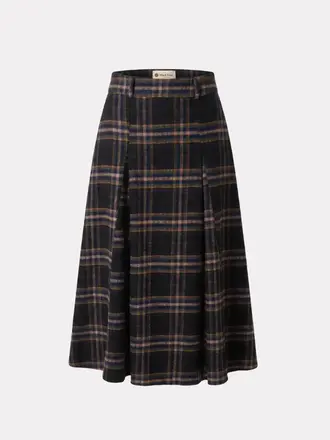 Black Rose Skirt Lolita Blue
