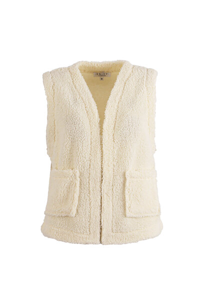 Enjoy Gilet Teddy Kort 418889