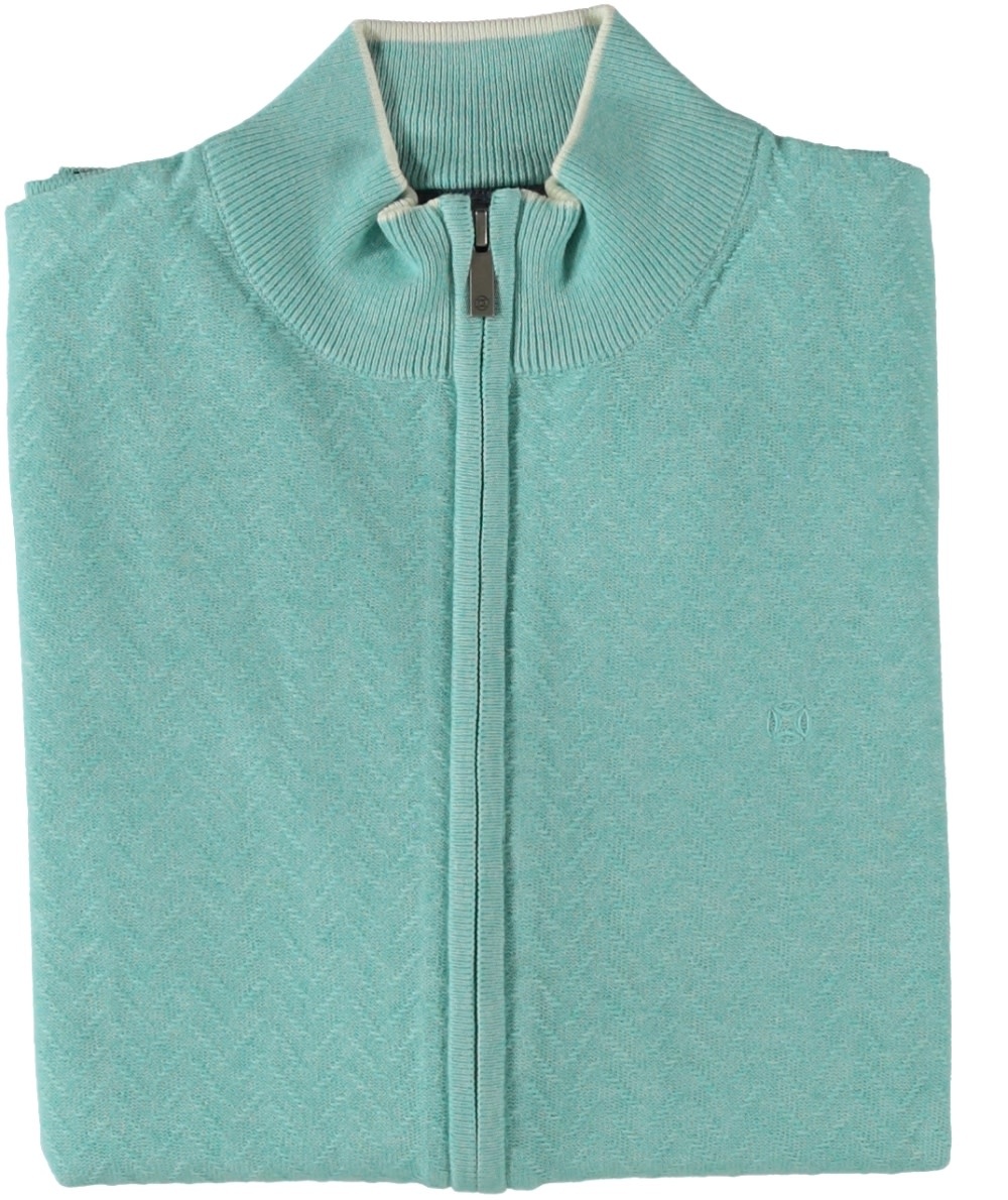 Fellows Vest ZigZag Structuur 51.1104-1