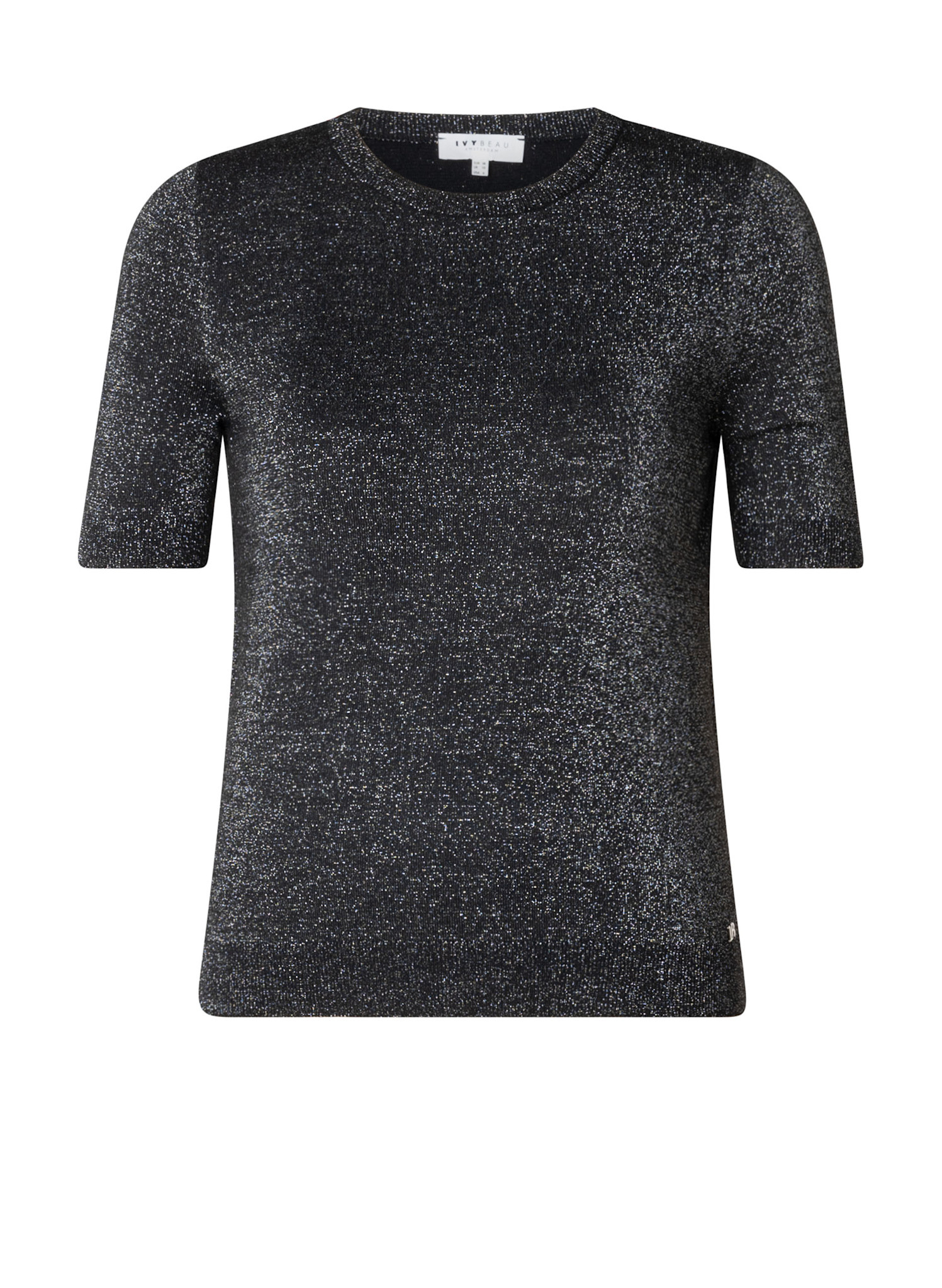 Ivy Beau Shirt KM Lurex Amy 4200779-1