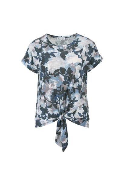 Enjoy Top Structuur Batik Bloemprint 183766