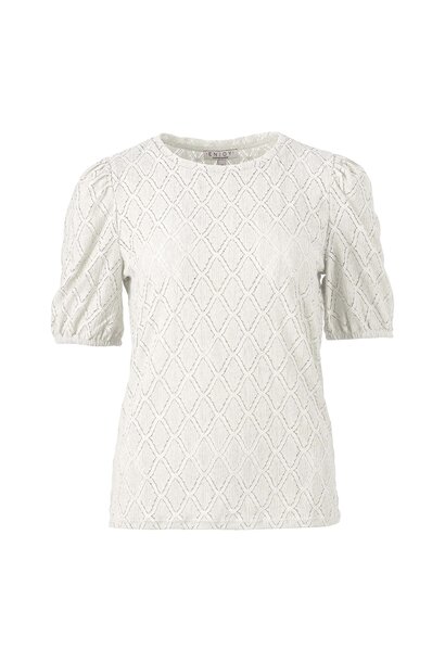 Enjoy Top Halve Pofmouw Crochet 412860