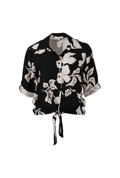 Enjoy Blouse 3/4 Mouw AOP 503104