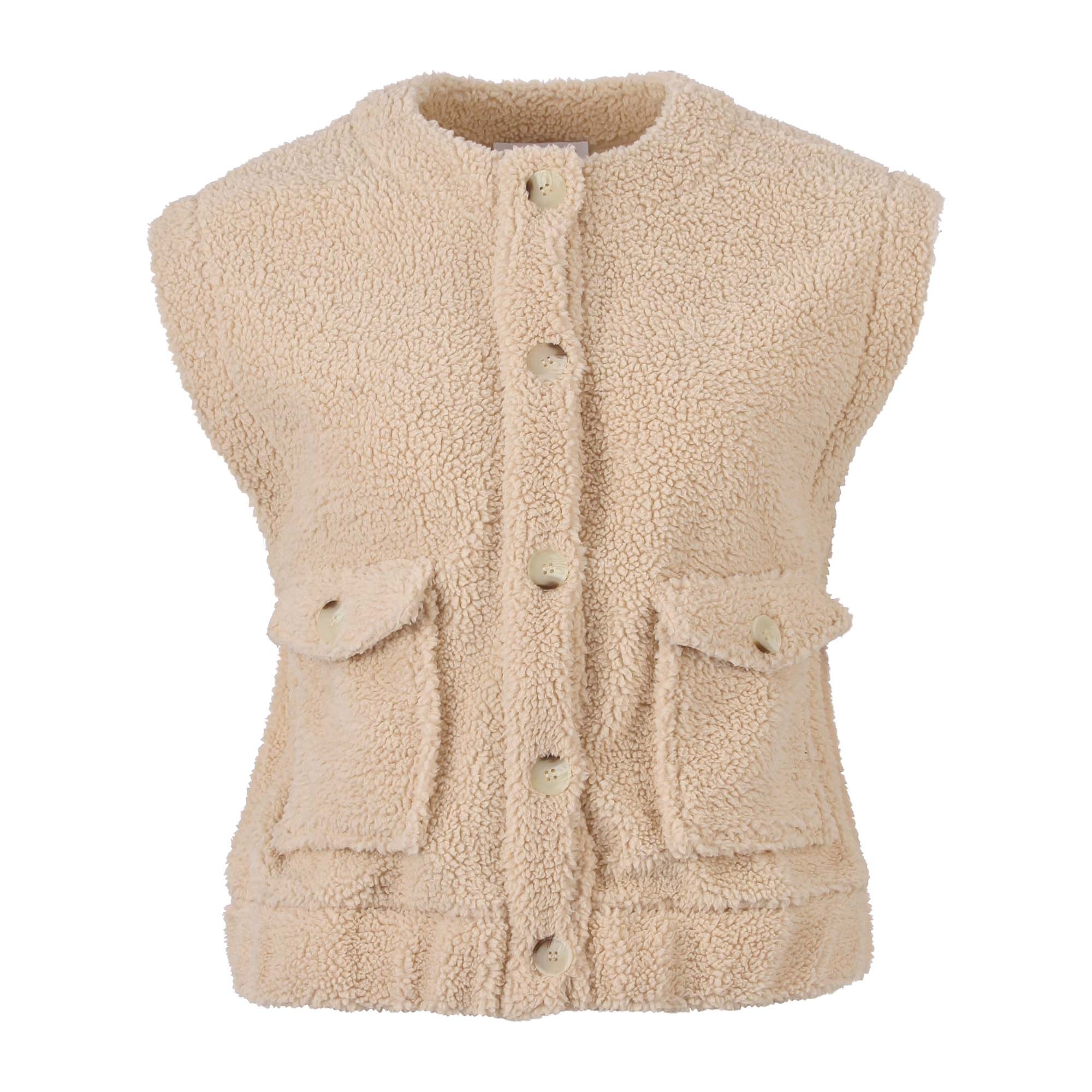 Enjoy Gilet Bomber Teddy 412800-1