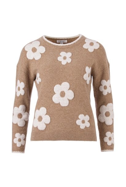 Enjoy Pullover Bloemen 890215