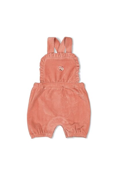 Feetje Tuinbroekje kort velours rib - Woodland Bloom 51100098
