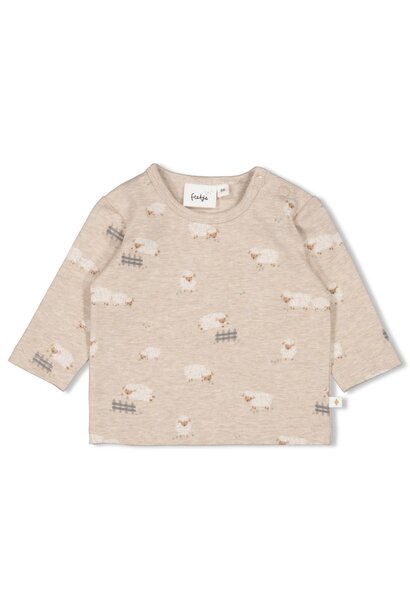 Feetje Shirtje LM AOP - Sleepy Sheepy 51602565