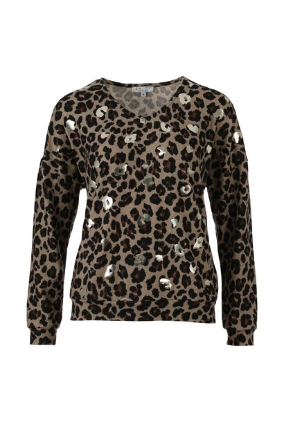 Enjoy Sweater Cozy Dierenprint 472625
