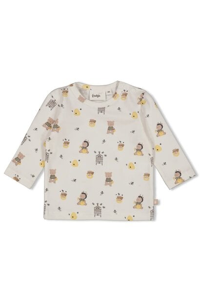 Feetje Shirtje LM AOP - Honey Bear 51602685