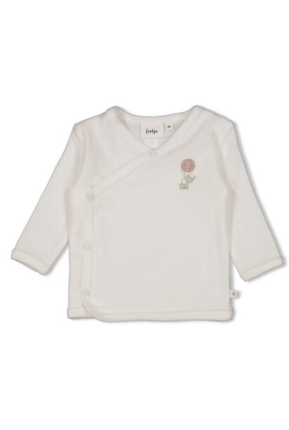 Feetje Overslagshirt badstof - Elephant 51602698