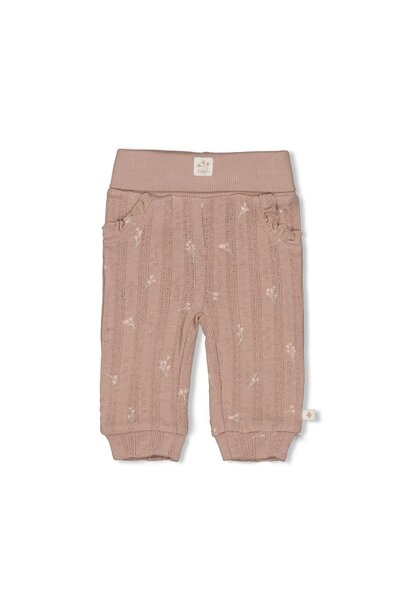 Feetje Broek pointelle rib AOP - Delicate Flower 52202500