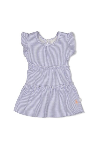 Feetje Jurk crinkle streep k/m - Sea La Vie 51400581