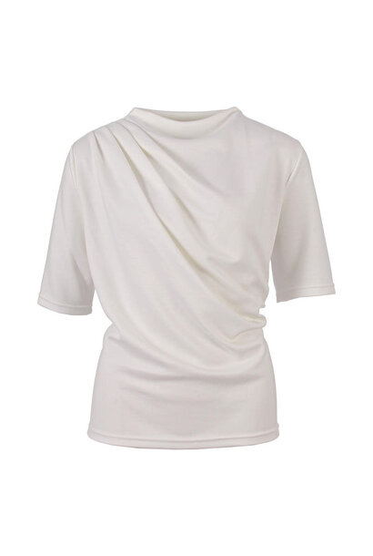 Enjoy Turtle Halve MW Diagonale Plooitjes 183553