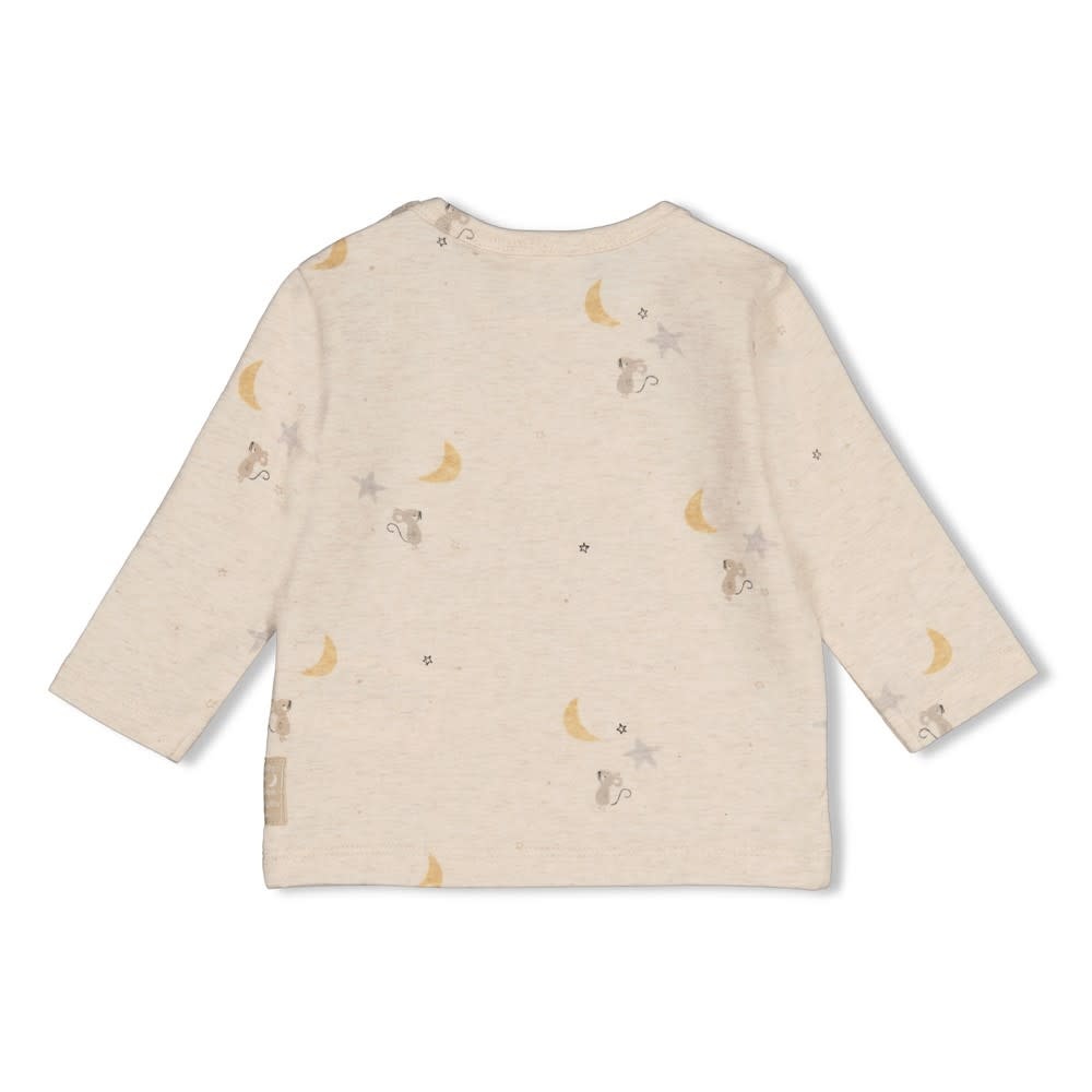 Feetje Shirtje LM AOP - Over the Moon for You 51602807-2