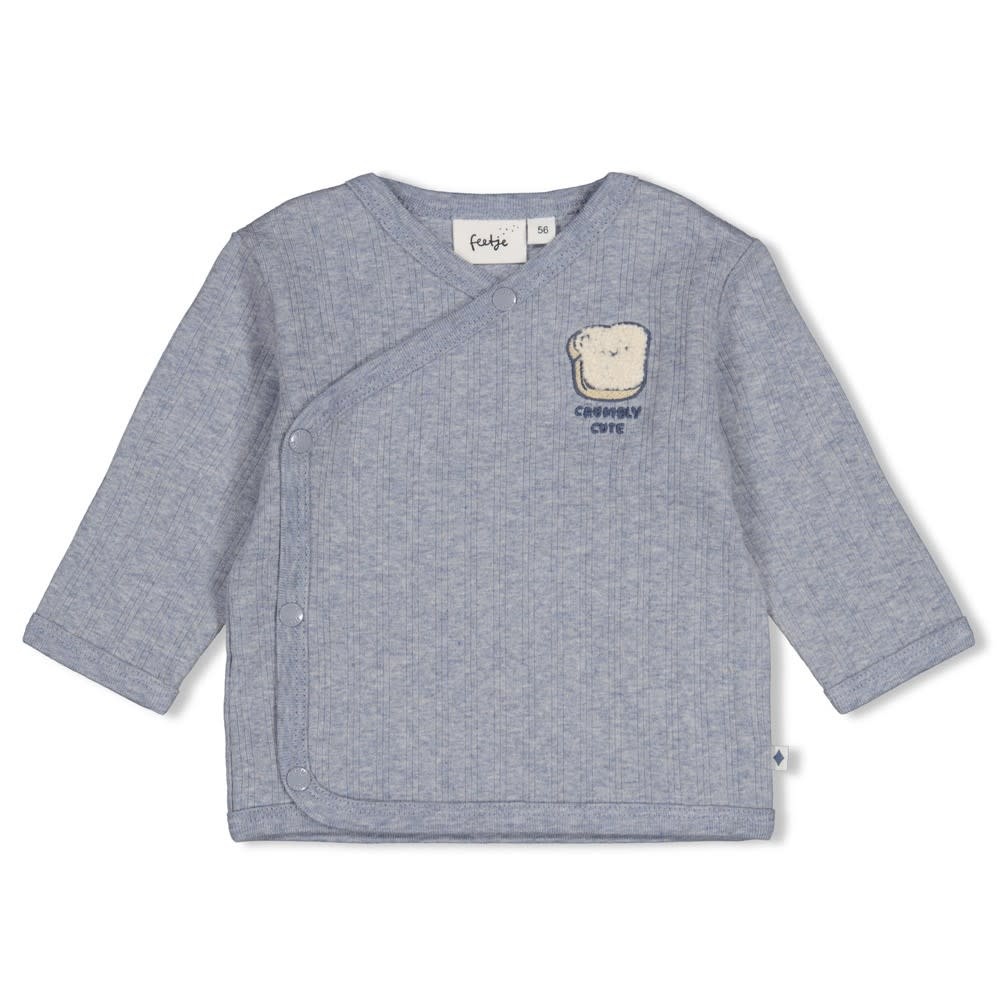 Feetje Overslagshirt rib - Breakfast Buddy 51602793-1
