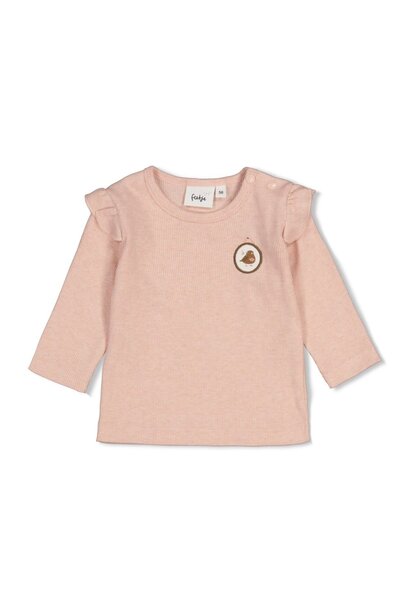Feetje Shirtje LM rib - Fall in Love 51602810