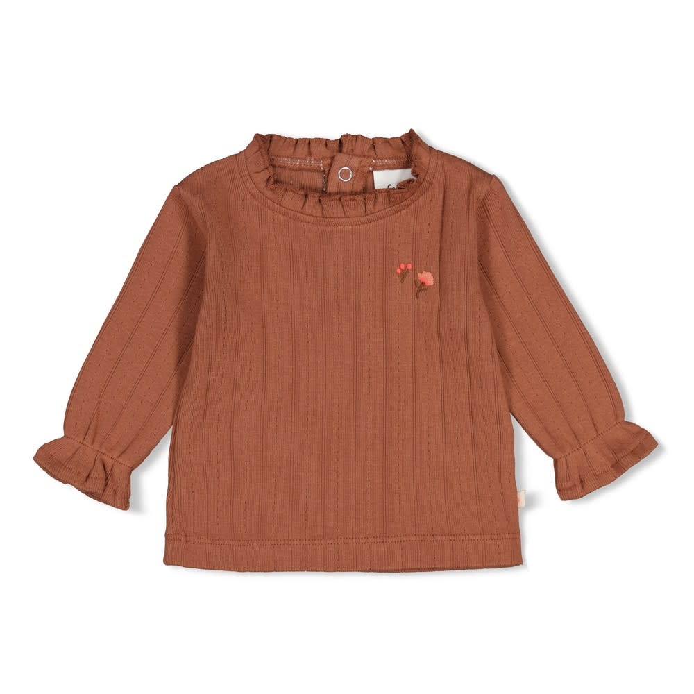 Feetje Shirtje LM pointelle rib - Forest Garden 51602815-1