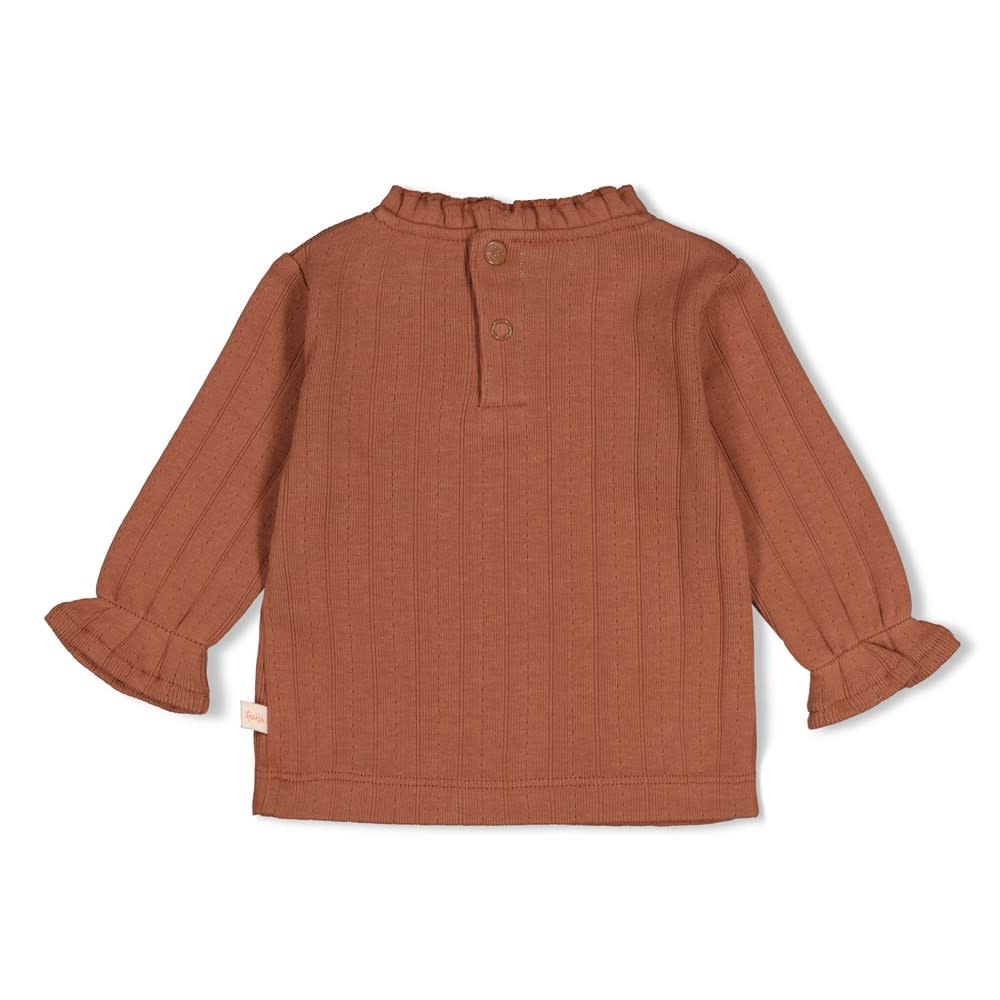 Feetje Shirtje LM pointelle rib - Forest Garden 51602815-2