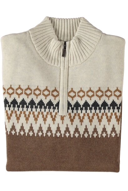 Pullover Rits Jacquard 62.1148