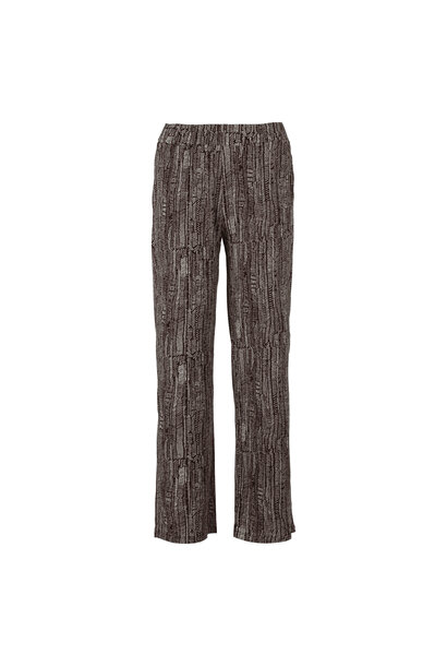Broek Wide Leg Grafische Print 183412