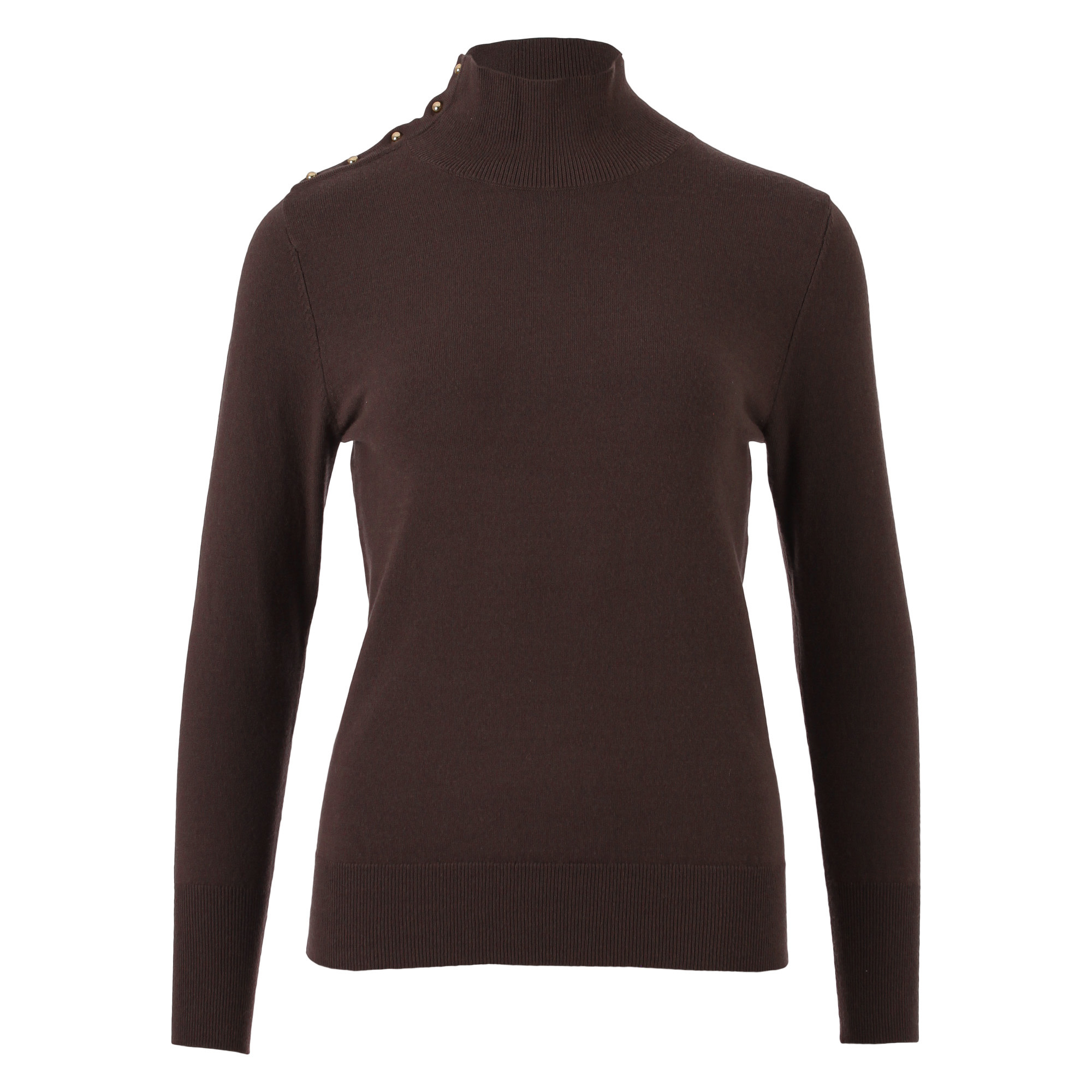 Enjoy Pullover Turtleneck Schouder Knoopjes 890601-1