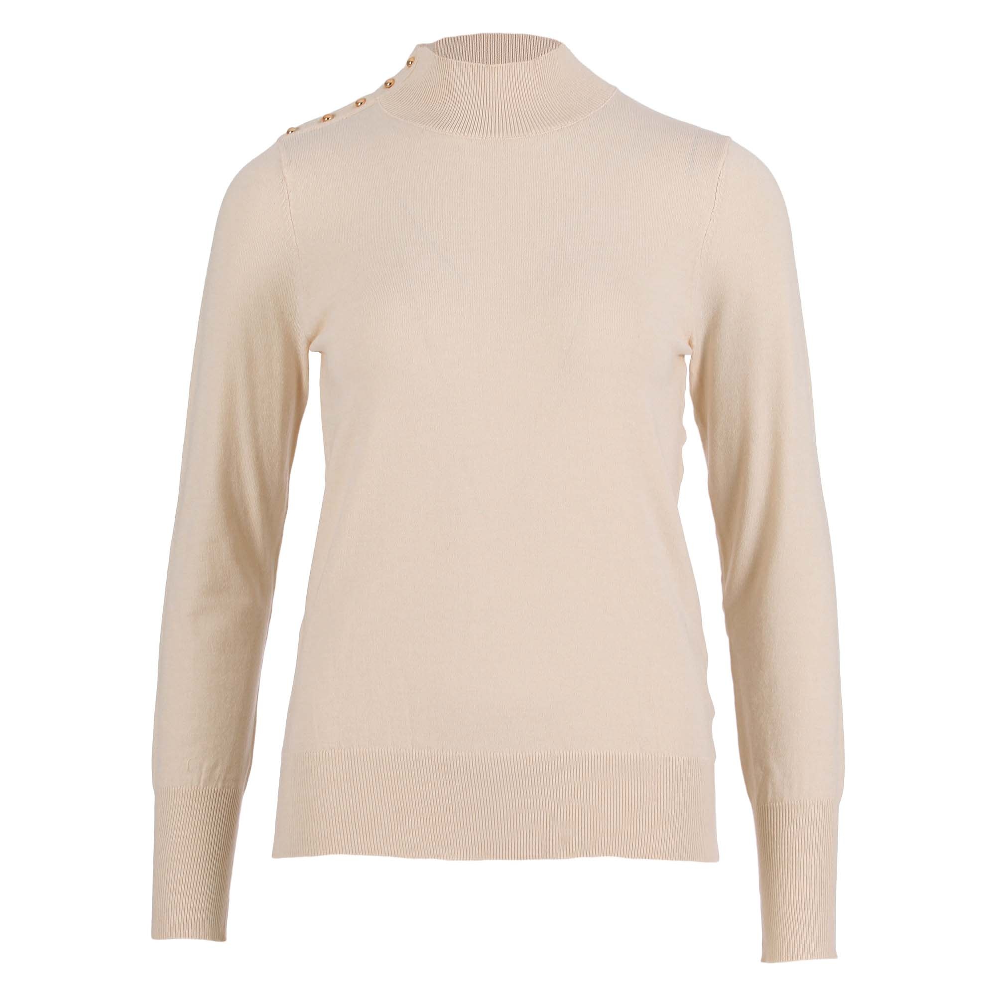 Enjoy Pullover Turtleneck Schouder Knoopjes 890601-2