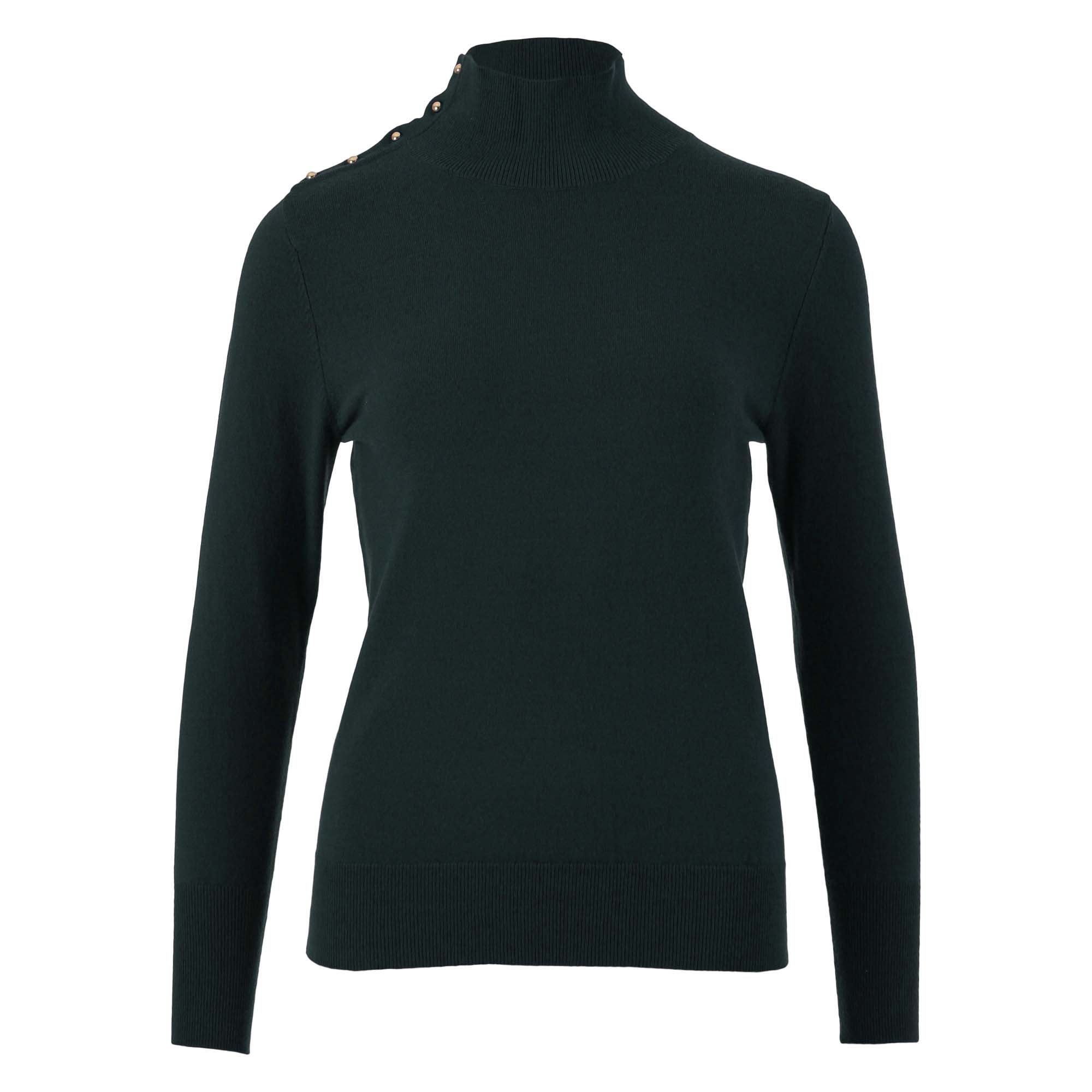 Enjoy Pullover Turtleneck Schouder Knoopjes 890601-3