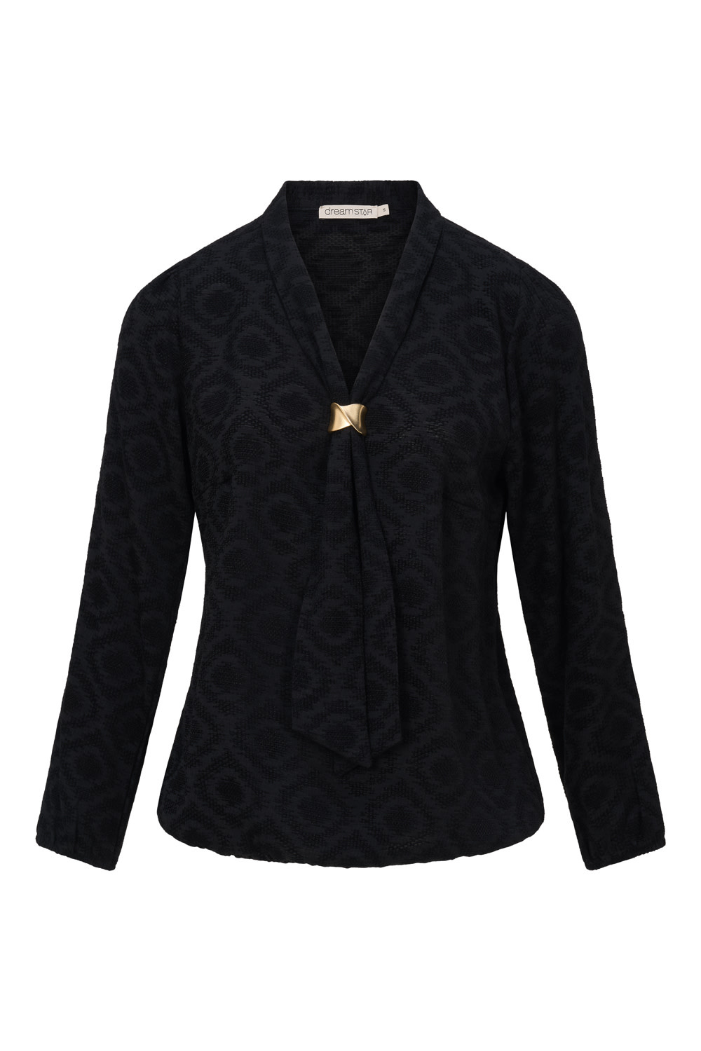 Dreamstar blousetop VELVET TOUCH W26 217 Terra-2